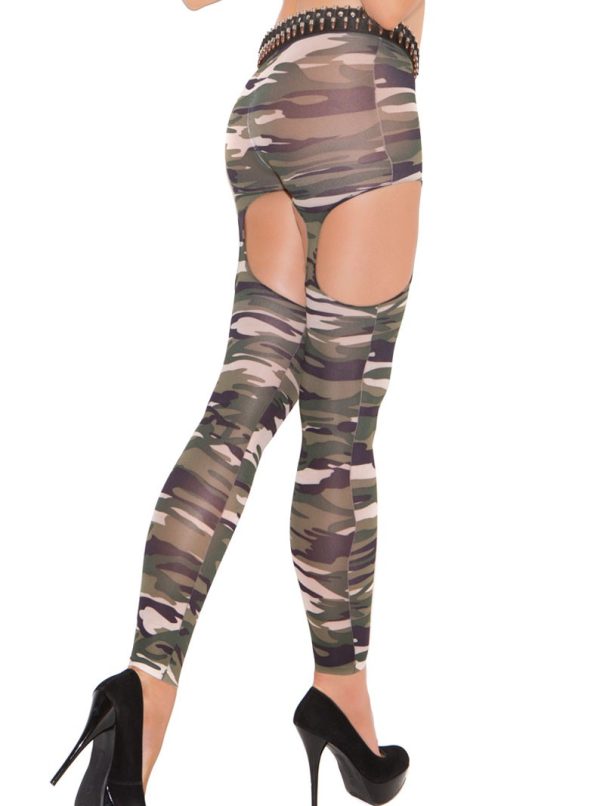 Camo Garter Leggings - Image 2