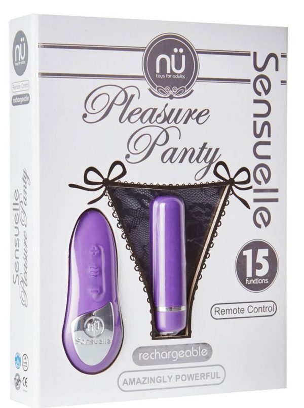 Sensuelle Pleasure Vibrating Panty with Remote - Image 2